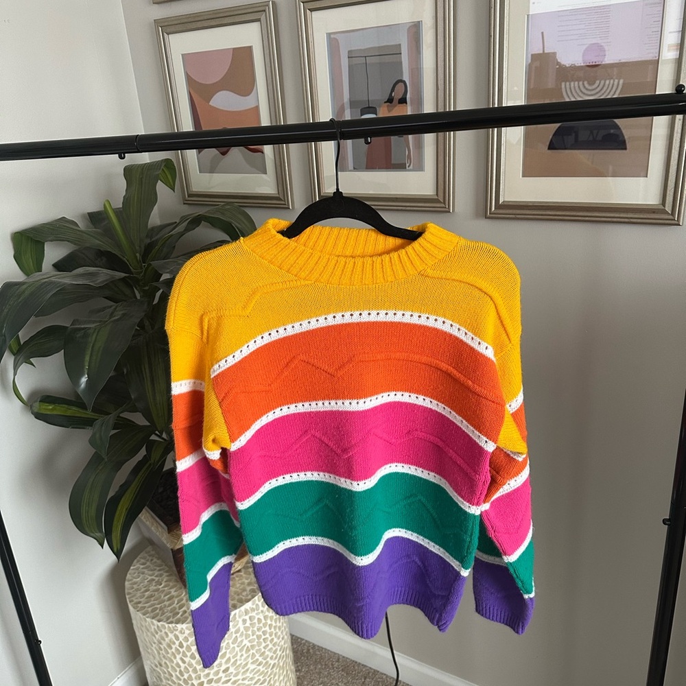 Vintage multi-colored sweater